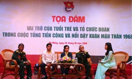 Tọa đàm “Vai trò của tuổi trẻ và tổ chức Đoàn trong cuộc Tổng tiến công và nổi dậy Xuân Mậu Thân 1968”